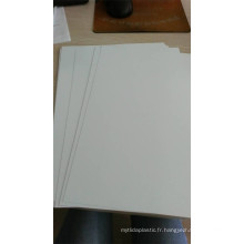 Feuille de PVC blanche opaque de film de PVC d&#39;impression offset